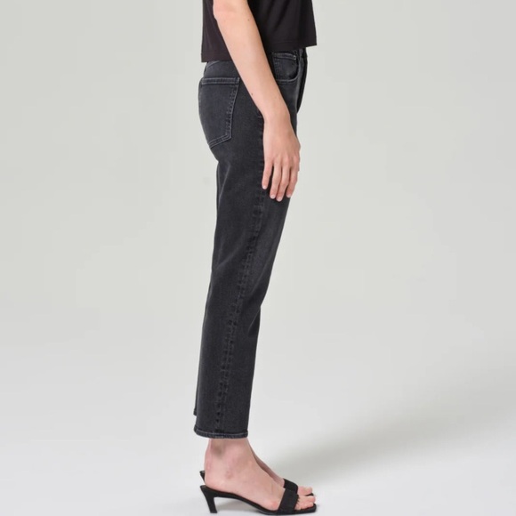 AGOLDE | Riley High Rise Straight Crop - Picture 3 of 15